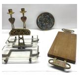 STUNNING brass & colorfull religious items