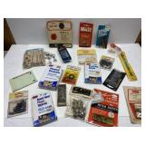 Emery Cloth, Fluted Dowels, Wire Connections, &