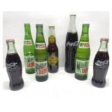 Retro FULL SEALED vintage soda bottles