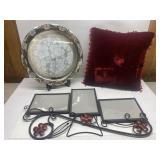Serving Tray, Picture Holder, & Pillow