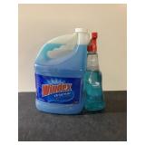 Windex...and a LOT of it!