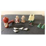 Retro Christmas ornaments, game and more