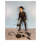 Vintage Marx Johnny West Series Black Bart Action