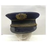 Antique De Moulin Bros Band Marching Hat (head not