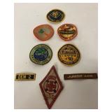 Vintage Boy & Girl Scout patches