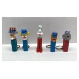 Tiny PEZ dispenser keychains