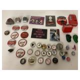 Large collection of various sized magnets
