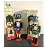 Vintage wood Christmas Nutcrackers-10"