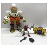 Action figures-Teenage Mutant Ninja Turtles & more