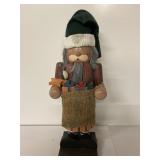 Vintage wood Christmas Nutcracker-15"