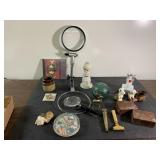 Precious Moments, paperweight, magnifiers