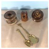 Stoneware pottery insulators and more