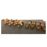 Retro wood napkin rings-Ducks and more