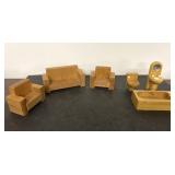 SUPER CUTE wood dollhouse furniture