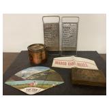 Vintage. Lipton tea bag tin, 2 All in One