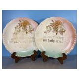 Antique plates-DE McNicol Liverpool Daily Bread