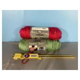 Yarn & Knitting Needles