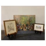 5x6 pics and 15x11 print on board