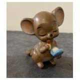 Vintage JOSEF Lipstick Mouse figurine
