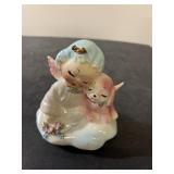 Vintage JOSEF figurine- 4" I Love You Truly