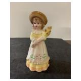 Vintage JOSEF figurine- 6" Country Girl