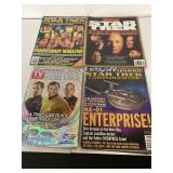 4 Star Trek magazines.