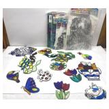 Suncatchers-plastic-some complete, some not