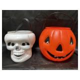 Halloween candy buckets