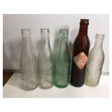 Vintage Orange Crush & Dr Pepper Bottles