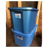 2 totes with lids