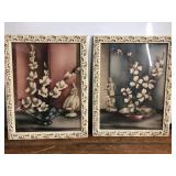 2-14"x18" framed prints Art Deco