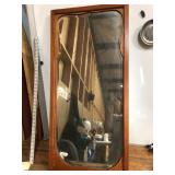 42"x20" beveled mirror