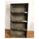 Metal vintage storage