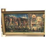 29"x53" Pearl of the Orient framed print