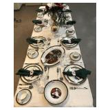 A Christmas Story Told on the Dishes by Kiwanis &