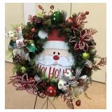 Santa Wreath by Claudia Gramaglia