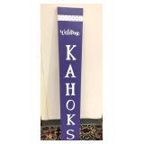 Kahok Welcome Sign by Holly Tieman