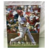 St Louis Cardinals Albert Pujols canvas 9" x 12"