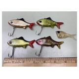 Vintage fishing lures