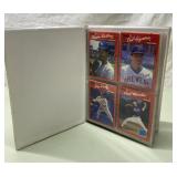 Binder FULL of vintage sports trading cards