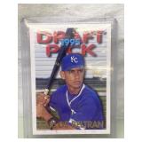 1995 KC Royals Draft Pick Carlos Beltran Topps