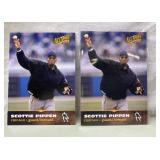 1995 Chicago Bulls Scottie Pippen first pitch/NBA