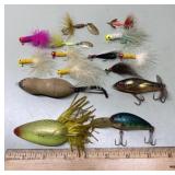 Vintage fishing lures