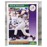 1992 Score Bernie Williams card
