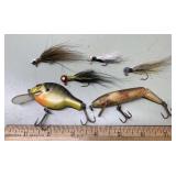 Vintage fishing lures