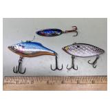 Vintage fishing lures incl Buck Shot