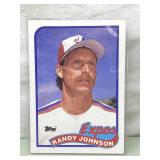 1989 Topps Randy Johnson trading card