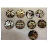 Vintage Pokemon tokens Vintage Pokemon tokens