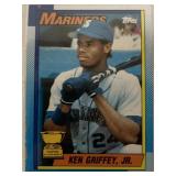 1990 Topps Ken Griffey Jr trading card 1990 Topps Ken Griffey Jr trading card