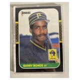 1986 or 87 Donruss Barry Bonds trading card 1986 or 87 Donruss Barry Bonds trading card